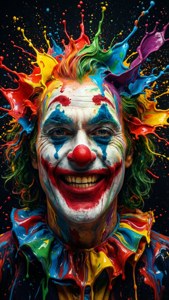 Color Splash Clown