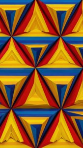 Color Stripe Geometric