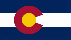 Colorado Flag Vector