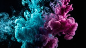 Colored Toner Smoke