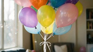 Colorful Balloon Bouquet