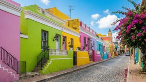 Colorful Caribbean Town
