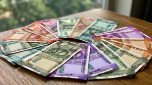 Colorful Currency Spread
