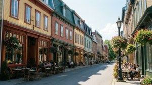 Colorful Downtown Charm