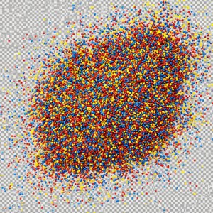 Colorful Grain Specks