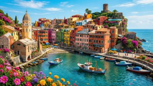 Colorful Island Village