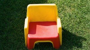 Colorful Kid Chair Top View