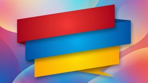 Colorful Overlap Banners