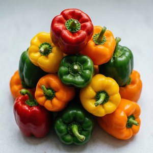 Colorful Pepper Pyramid