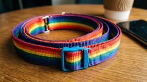 Colorful Rainbow Lanyard