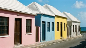 Colorful Row Houses