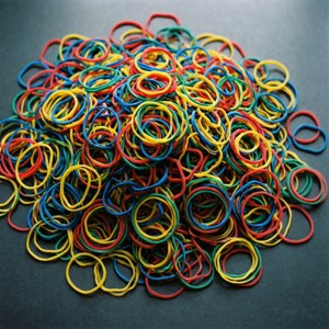 Colorful Rubber Band Pile