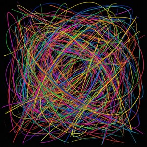 Colorful Scribble Lines