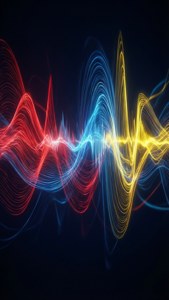 Colorful Soundwaves