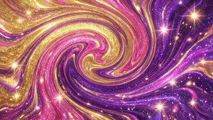 Colorful Sparkle Swirl