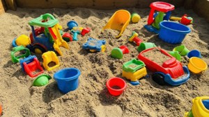 Colorful Toy Scatter