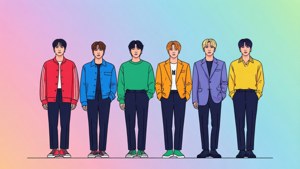 Colorful Vector Lineup