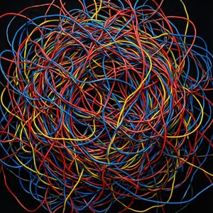 Colorful Wire Tangle