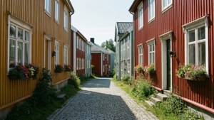 Colorful Wooden Streets
