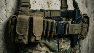 Combat Gear Wall Display
