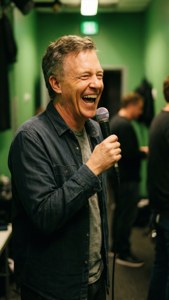 Comedian Backstage