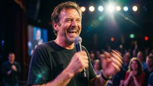 Comedian in Action