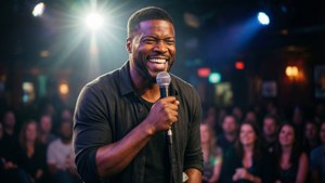 Comedy King on Stage