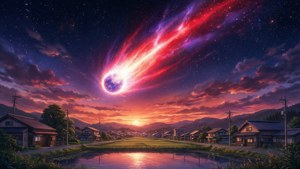 Comet Over Itomori