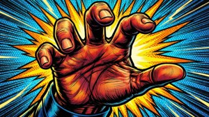 Comic Action Hand