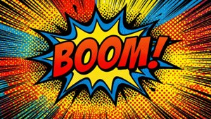 Comic Boom Attitude