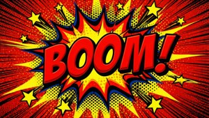 Comic Boom Explosion