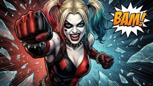 Comic Cover Harley