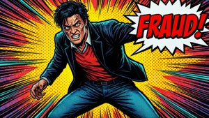 Comic Fraud Action