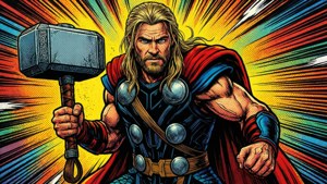 Comic Mjolnir