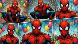Comic Panel Party