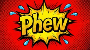 Comic Phew Burst