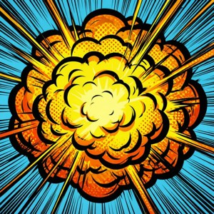 Comic Poof Action