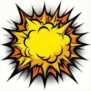 Comic Poof Burst