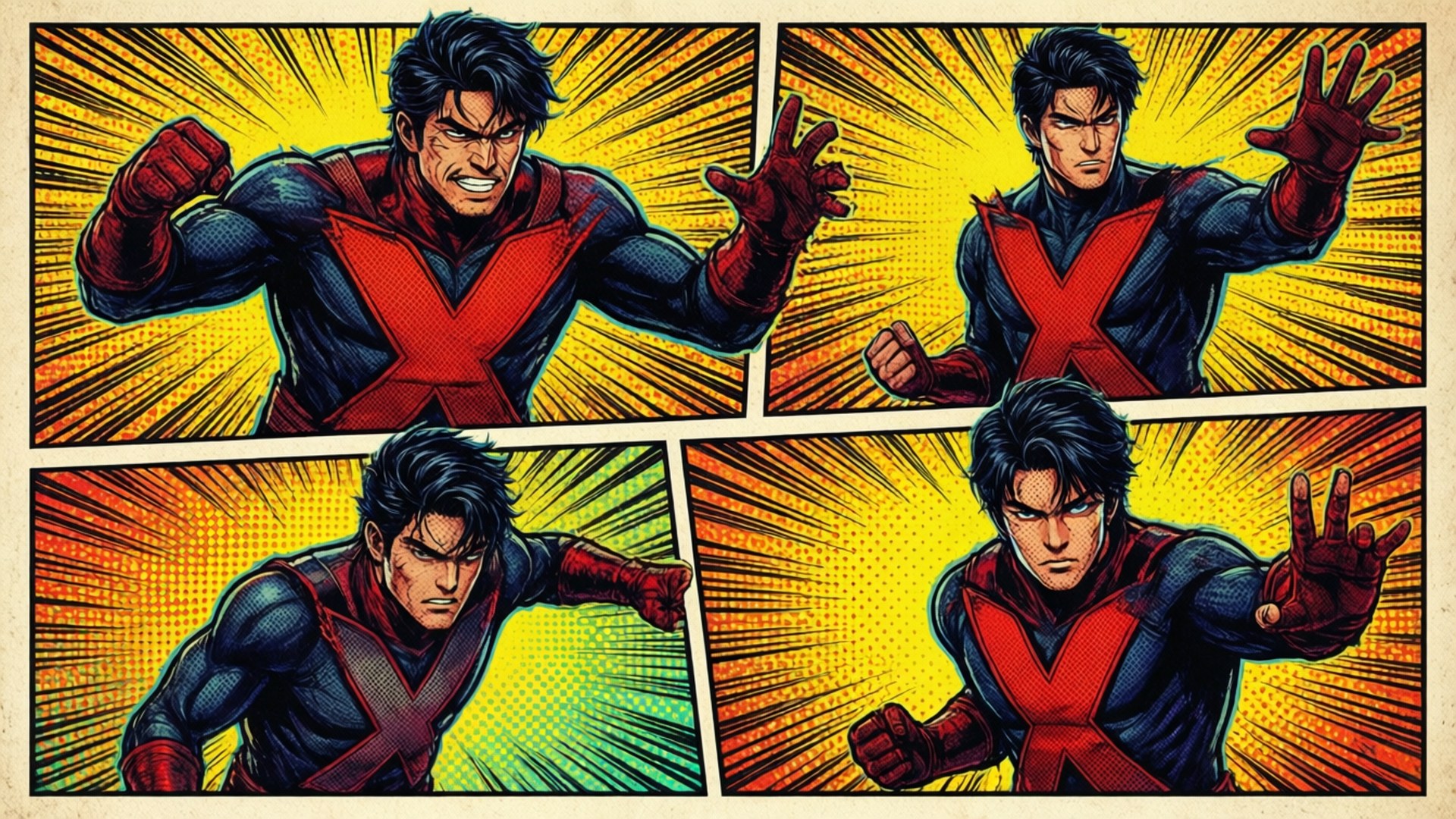Comic Strip Hero by Wallpapers.art Studio