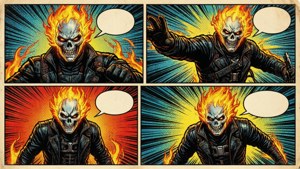Comic Strip Rider