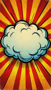 Comic Style Cloud