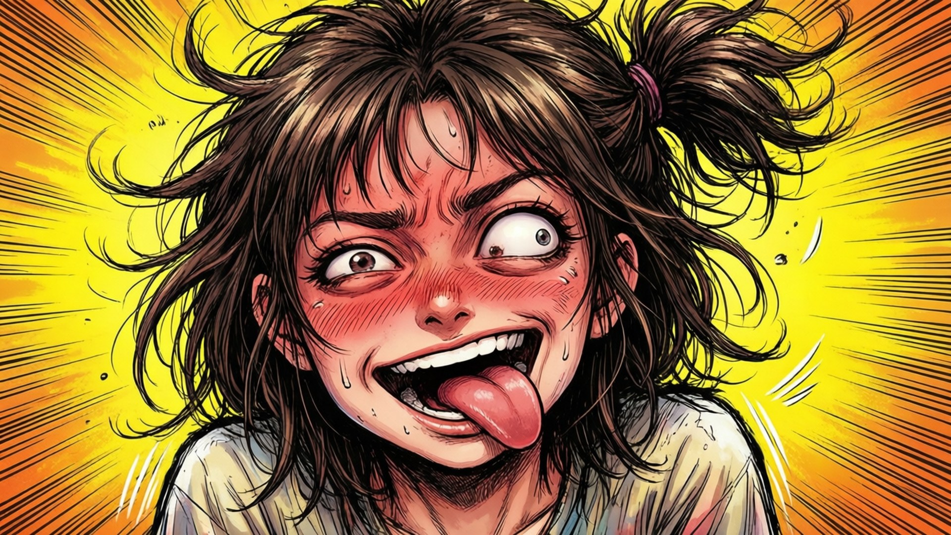 Comical Aheago Panel by Wallpapers.art Studio