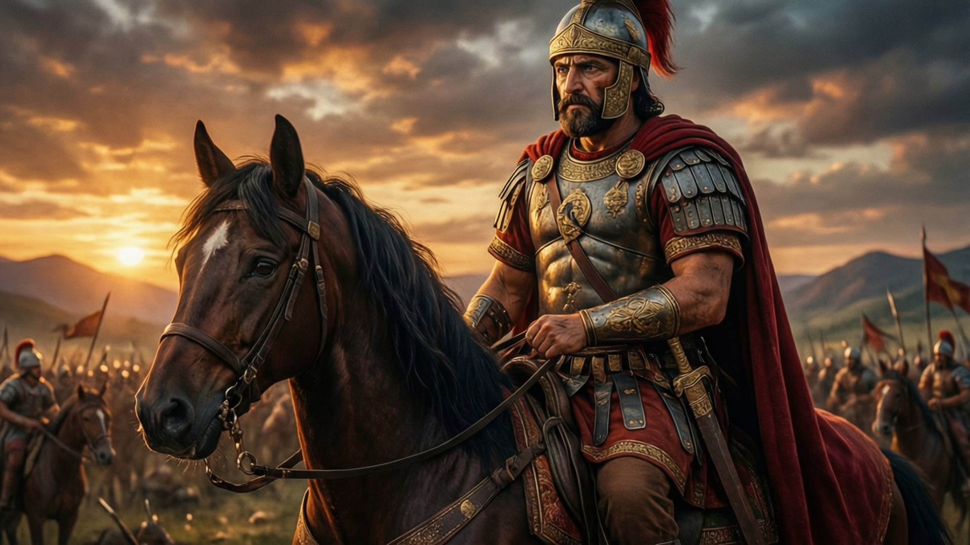Commander at Dusk by Wallpapers.art Studio