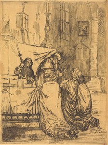 Communion in the Church of Saint Medard (La communion dans l'eglise St.-Medard)