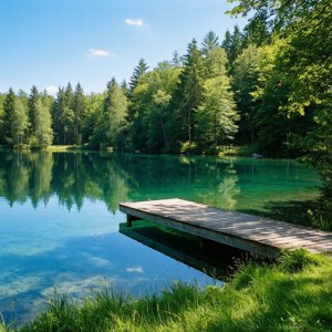 Como Lake Summer Serenity