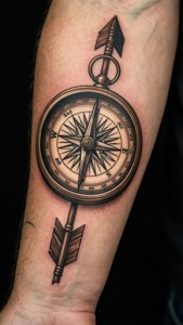 Compass Forearm Arrow
