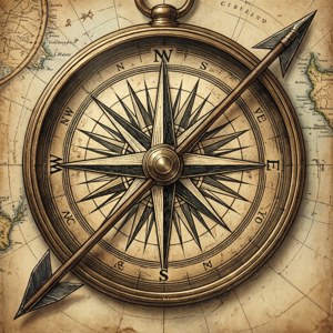 Compass Rose Arrow
