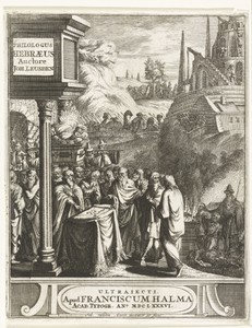 Compilatie van scènes uit de Joodse geschiedenis