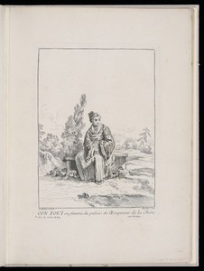 CON FOUÏ ou femme du palais de l’Empereur de la Chine