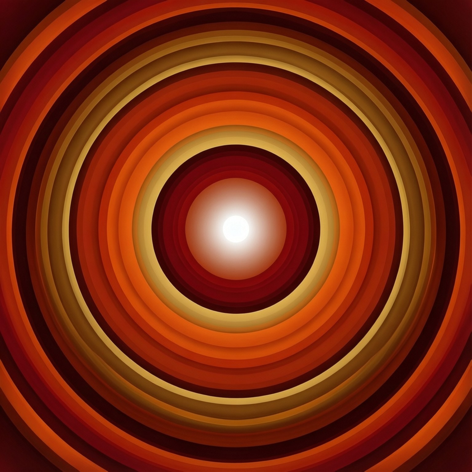Concentric Ember by Wallpapers.art Studio